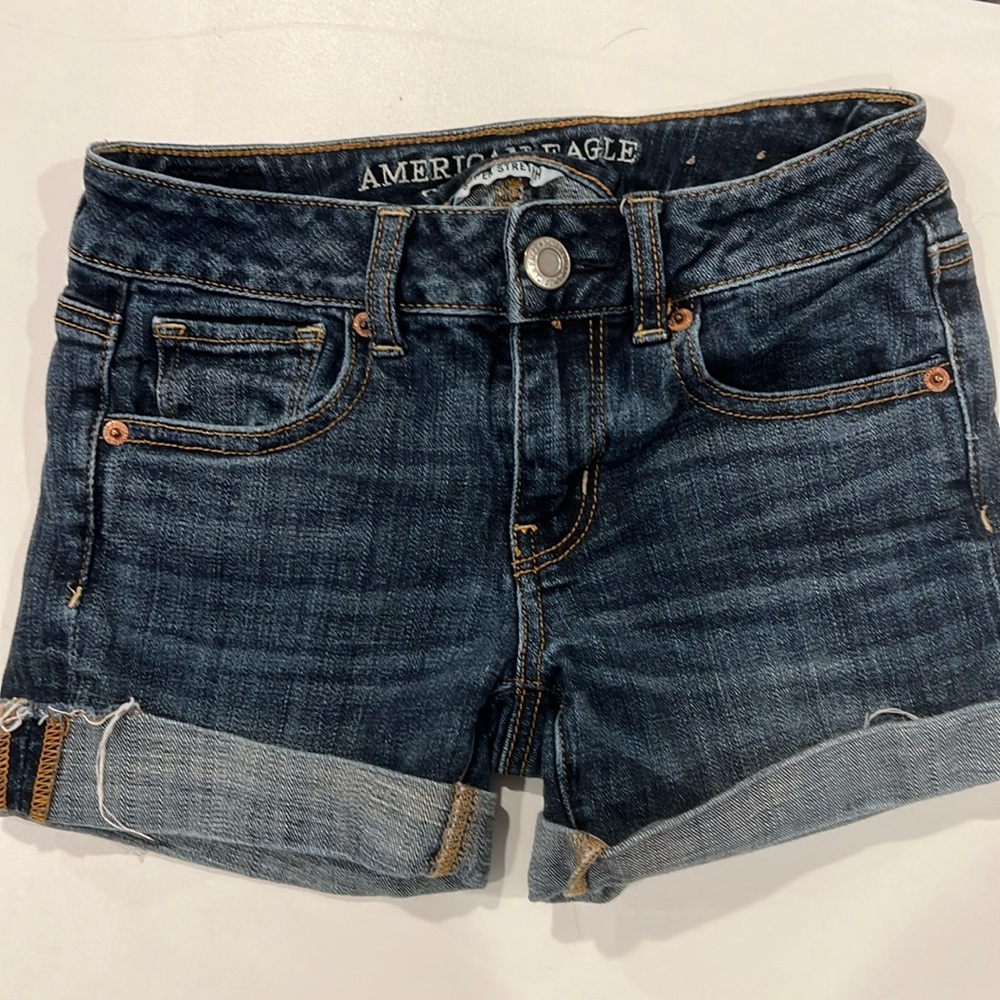 American Eagle super stretch Jean short size 0